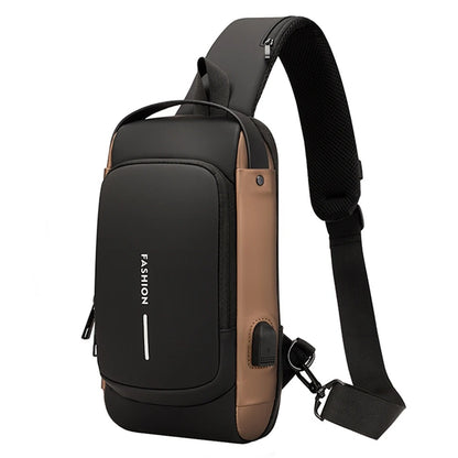 HAN-LBG Anti Theft Sling Bag Men Women
