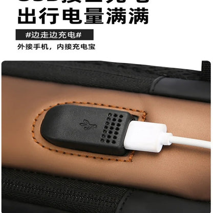 HAN-LBG Anti Theft Sling Bag Men Women