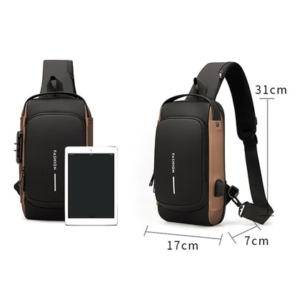 HAN-LBG Anti Theft Sling Bag Men Women