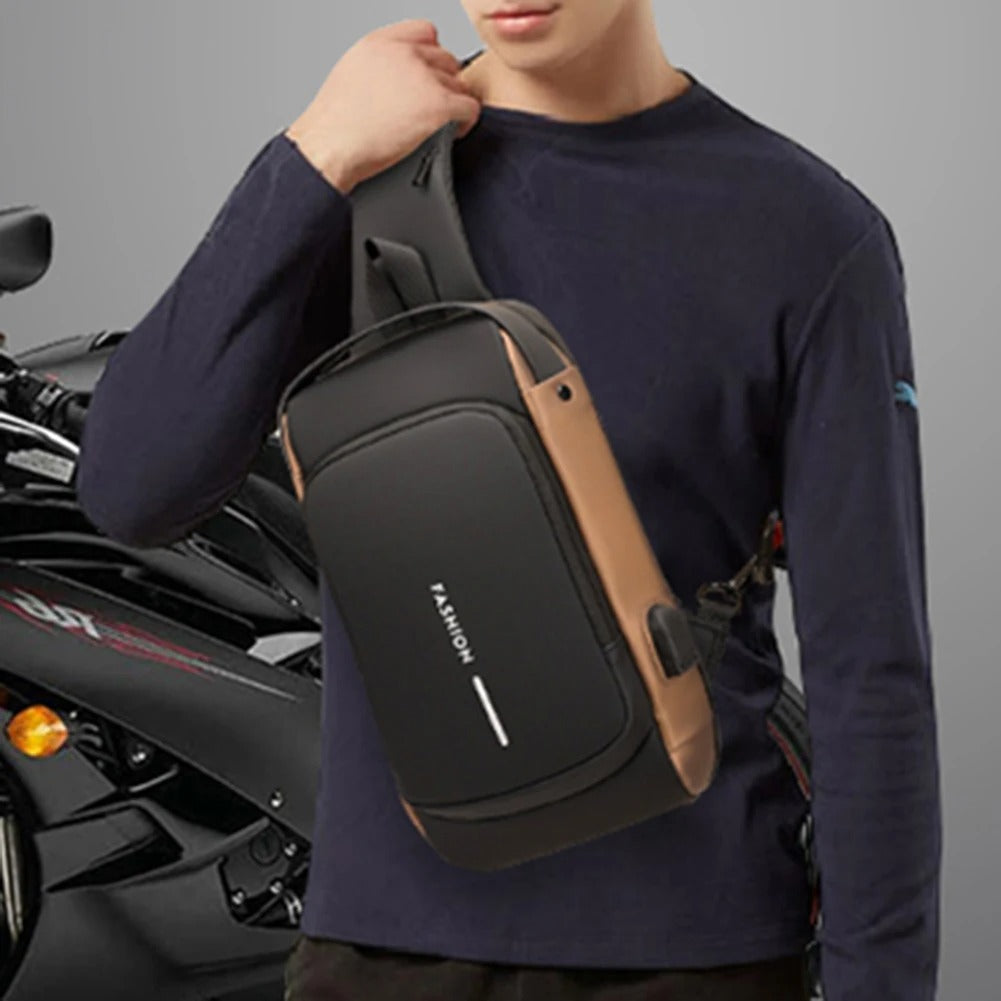 HAN-LBG Anti Theft Sling Bag Men Women