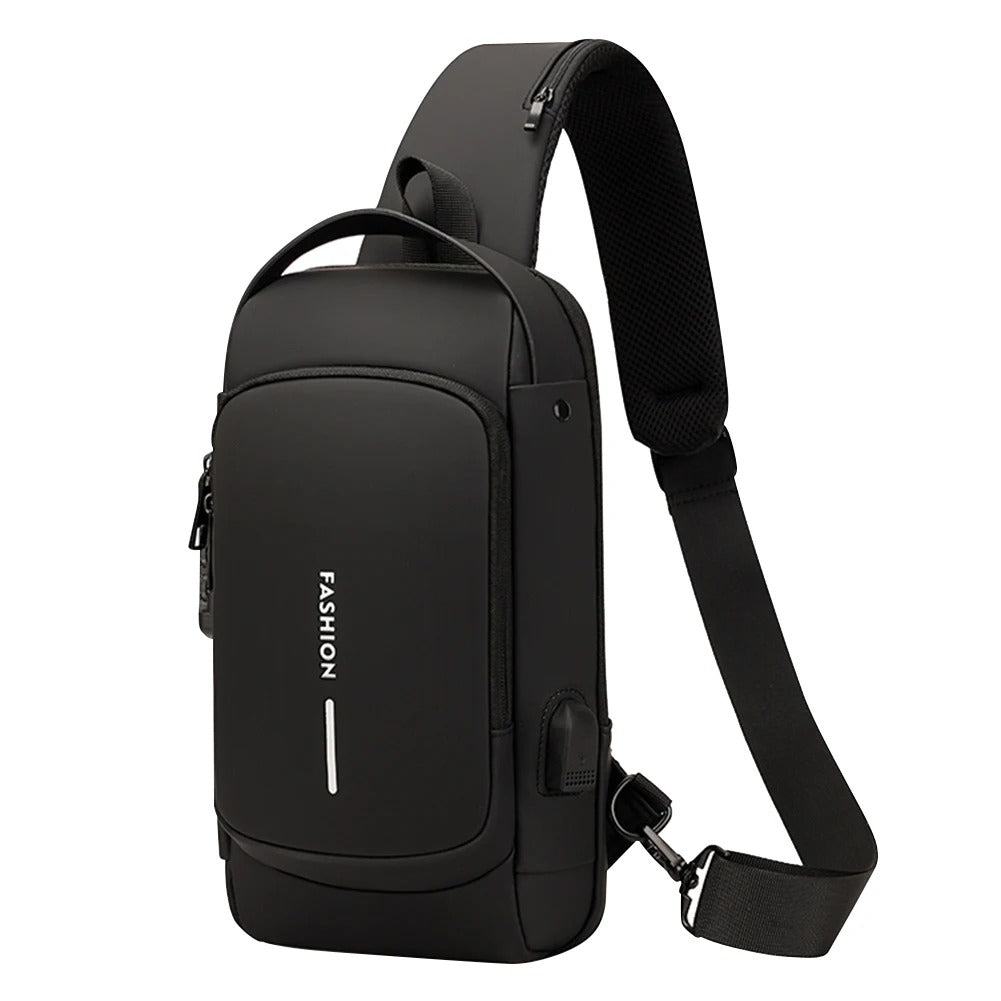 HAN-LBG Anti Theft Sling Bag Men Women